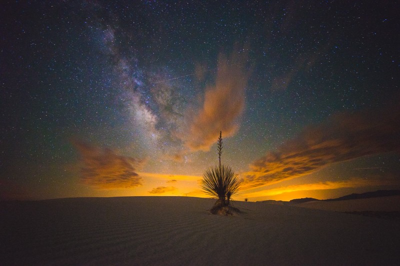 Milky Way at White Sands National Monument, New Mexico