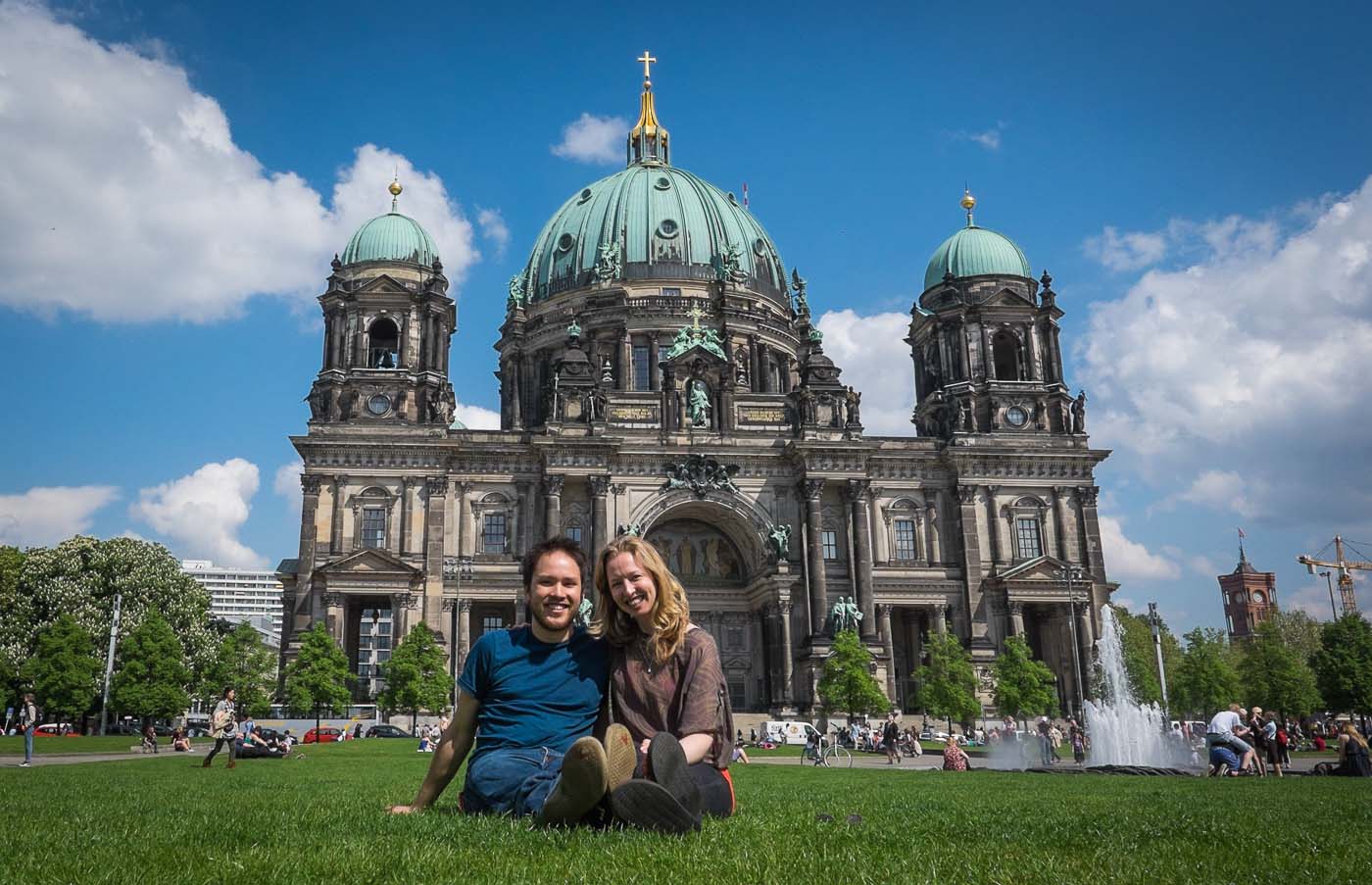 Diana and Ian at Berliner Dom, Berlin, Germany