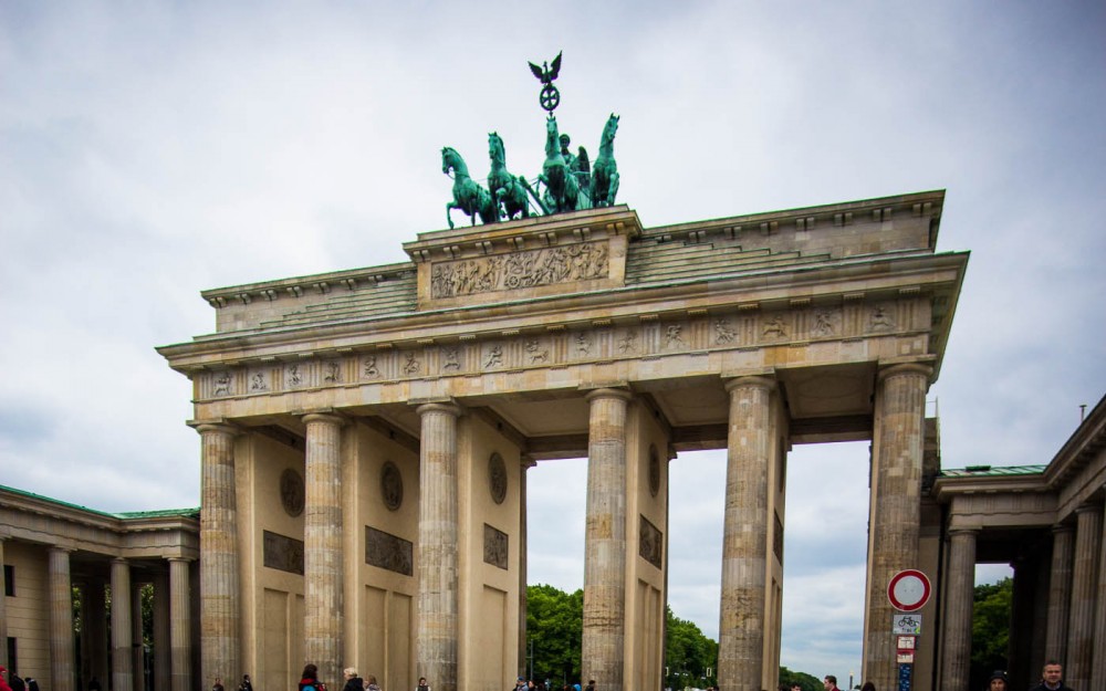 Brandenburg Gate, Berlin, Germany on northtosouth.us
