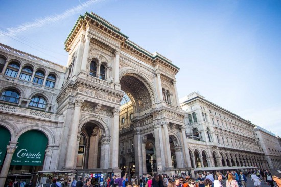Galleria Vittorio Emanuele II in Milan, Italy on northtosouth.us