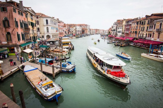 Grand Canal in Venice, Italy on northtosouth.us