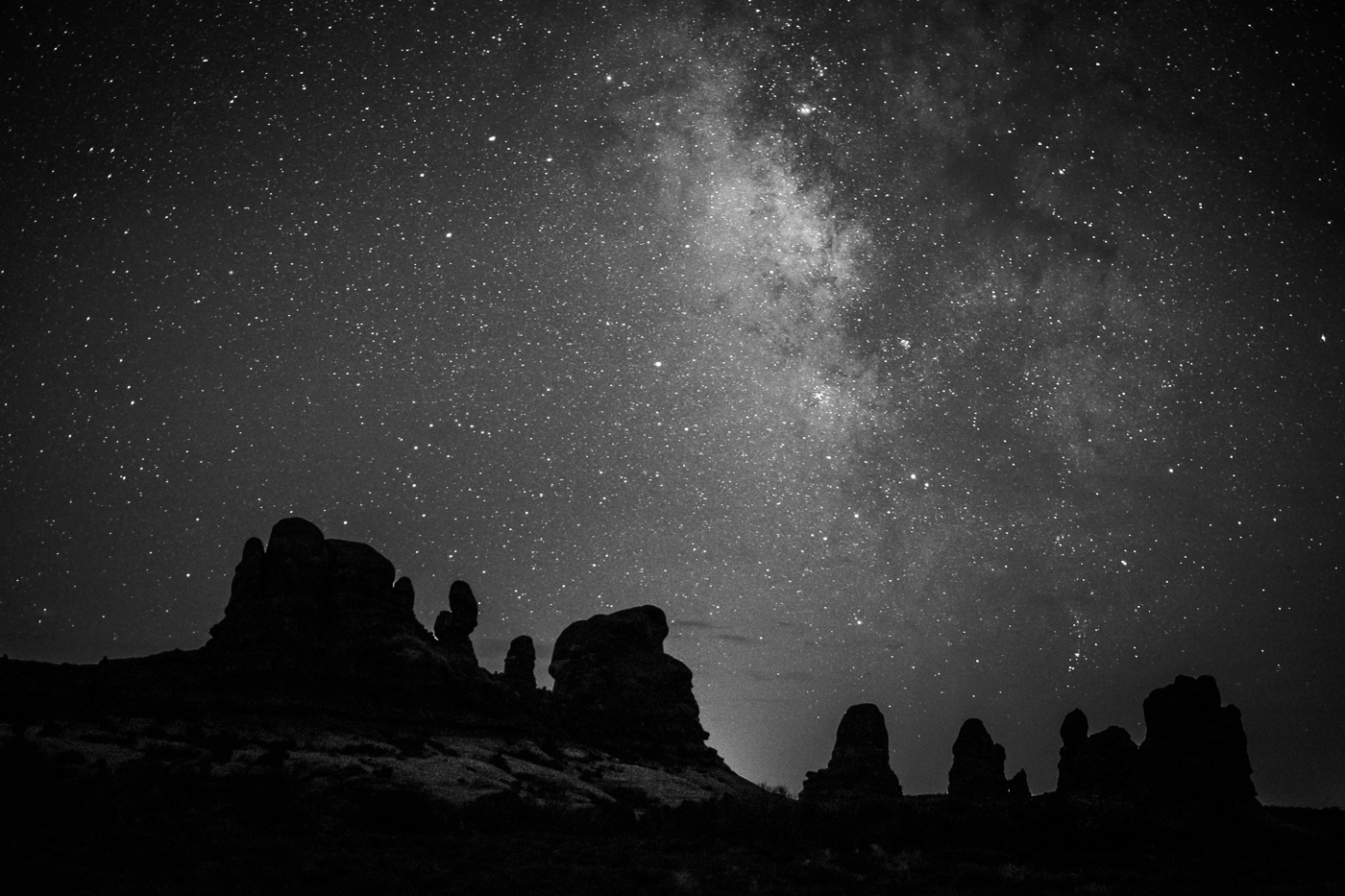 Milky Way at Arches National Park, Utah, USA on northtosouth.us