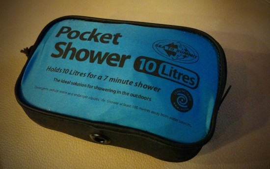 Pocket Shower on northtosouth.us