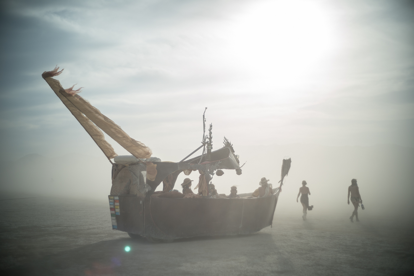 Dusty Ship, Burning Man 2014: In Dust We Trust - Photos of a Dusty Playa