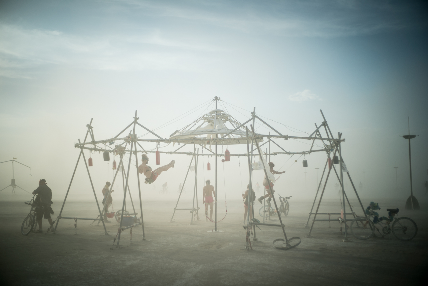 Musical Swingset, Burning Man 2014: In Dust We Trust - Photos of a Dusty Playa
