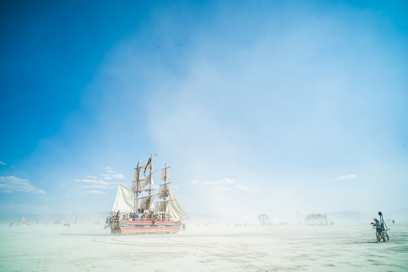 Sailing Ship, Burning Man 2014: In Dust We Trust - Photos of a Dusty Playa