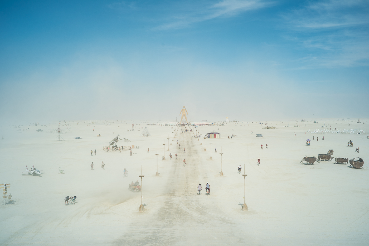 The Man in the Dust, Burning Man 2014: In Dust We Trust - Photos of a Dusty Playa