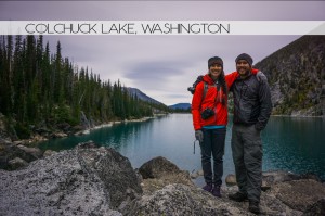 Ian and Krystin at Colchuck Lake, Washington