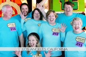 The Price is Right with Diana's Family