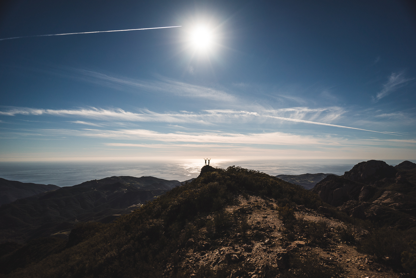 Shot of the Week: View from the Top (Sandstone Peak, Santa Monica Mountains, Malibu, California, USA)