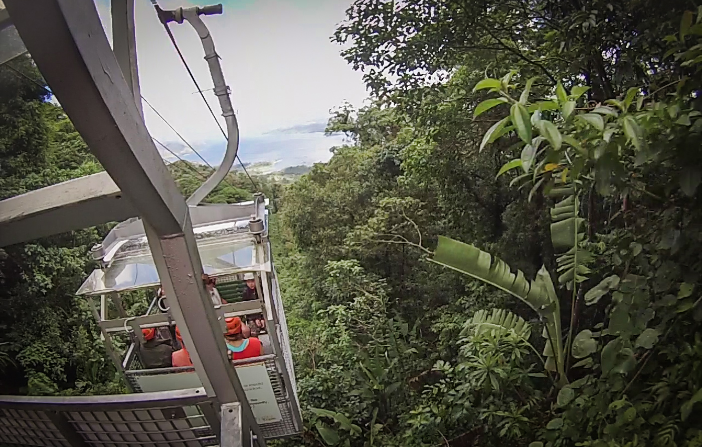 Sky Tram gondola ride Sky Adventures Arenal, Costa Rica