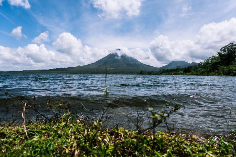 Sony RX-100 III photography sample: Arenal volcano landscape photo at Arenal Lake, Costa Rica