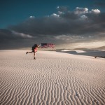 Diana Southern at White Sands National Monument by Ian Norman