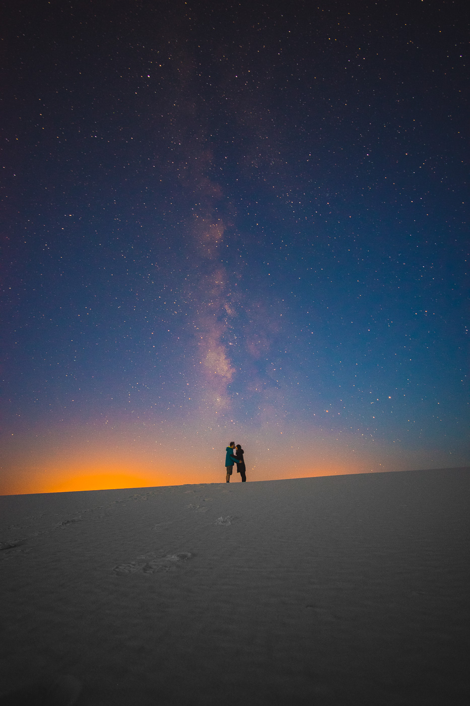 The Milky Way at White Sands National Monument