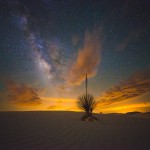 Milky Way at White Sands National Monument by Ian Norman