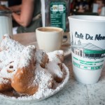 Cafe Du Mondé beignets in the New Orleans French Quarter