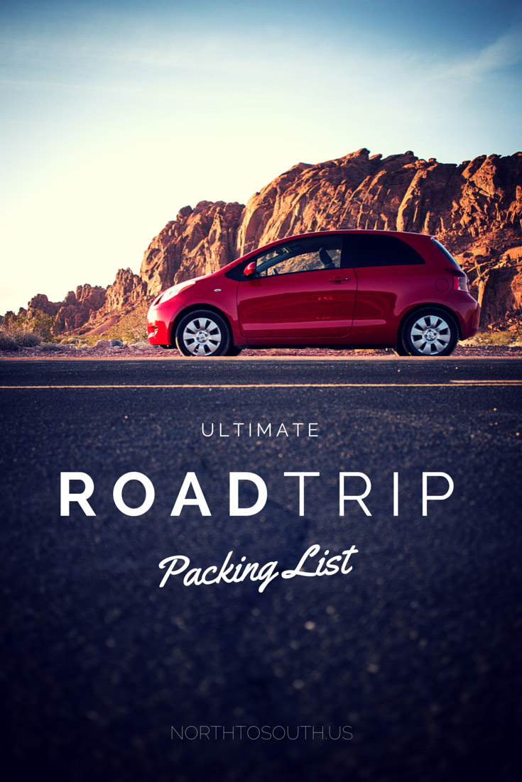 Ultimate Road Trip Packing List on North to South