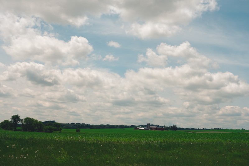 Wisconsin farmland scenery