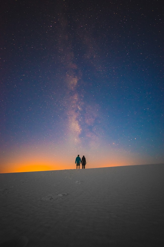 Diana Southern and Ian Norman Milky Way at White Sands National Monument, New Mexico