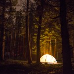 camping at Acadia National Park