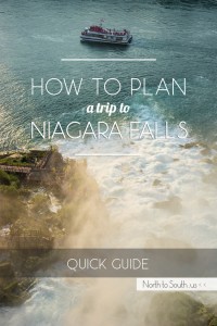 How to plan a trip to Niagara Falls, New York, USA