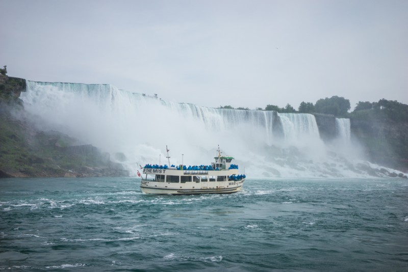 Maid of the Mist at Niagara Falls U.S.