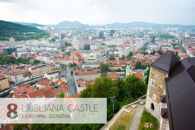 Taking the Stairs: 10 Breathtaking Viewpoints to Hike to in Europe: Ljubljana Castle, Slovenia
