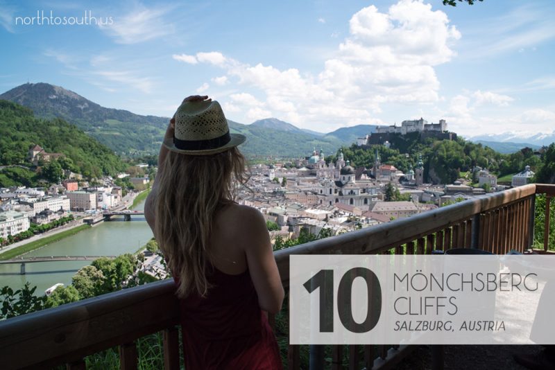 Taking the Stairs: 10 Breathtaking Viewpoints to Hike to in Europe: Mönchsberg Cliffs (Salzburg, Austria)