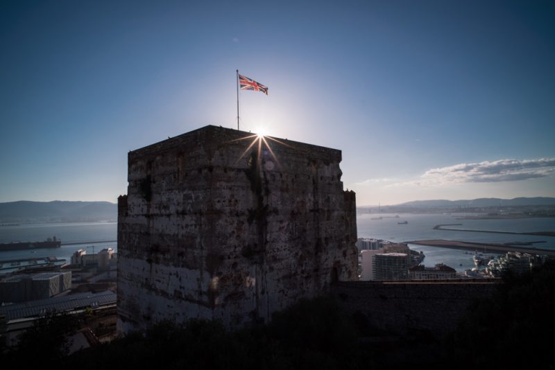 Hiking to the Top of the Rock of Gibraltar | Moorish Castle at sunset