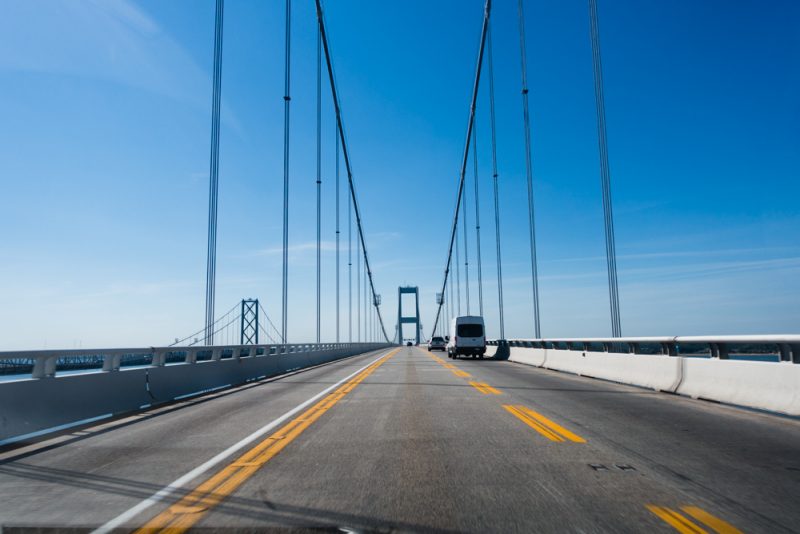U.S. Road Trip: Crossing the Chesapeake Bay Bridge in Maryland