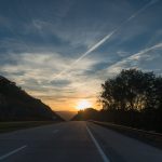 U.S. Road Trip Re-Cap: Week Nineteen -- sunset on the road in West Virginia