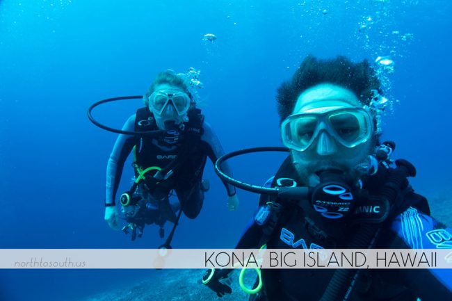 Scuba Diving in Kona, Big Island, Hawaii