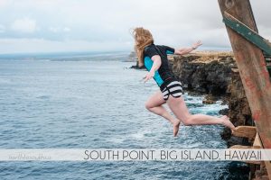 Cliff Jumping at South Point, Big Island, Hawaii