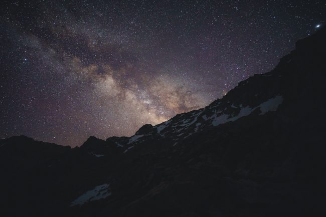 The Milky Way from the Mt Whitney Trail - photo by Ian Norman - northtosouth.us