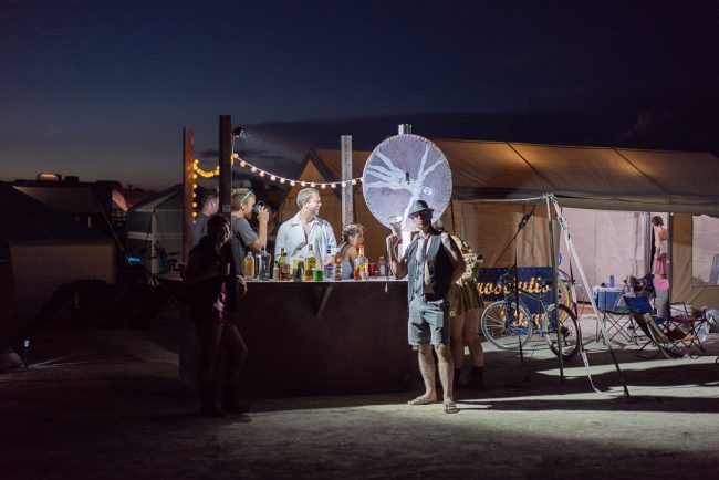 Camp Prosciutto Bay at Burning Man 2018