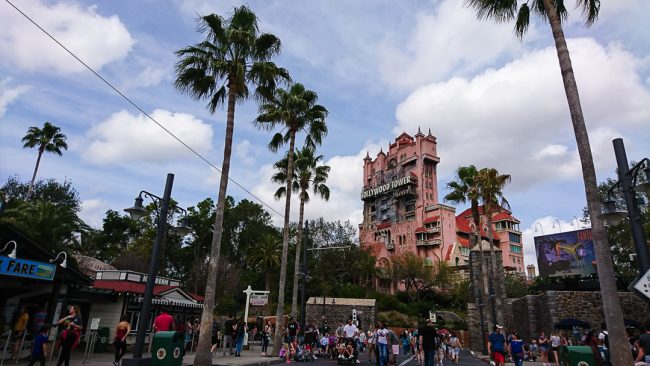 Disney's Hollywood Studios The Twilight Zone Tower of Terror ride