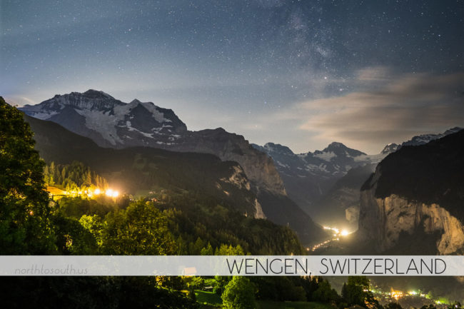 Wengen, Switzerland Milky Way