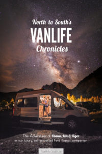 North to South's VanLife Chronicles | Adventures of Diana, Ian and Tiger in their luxury, self-converted Ford Transit campervan