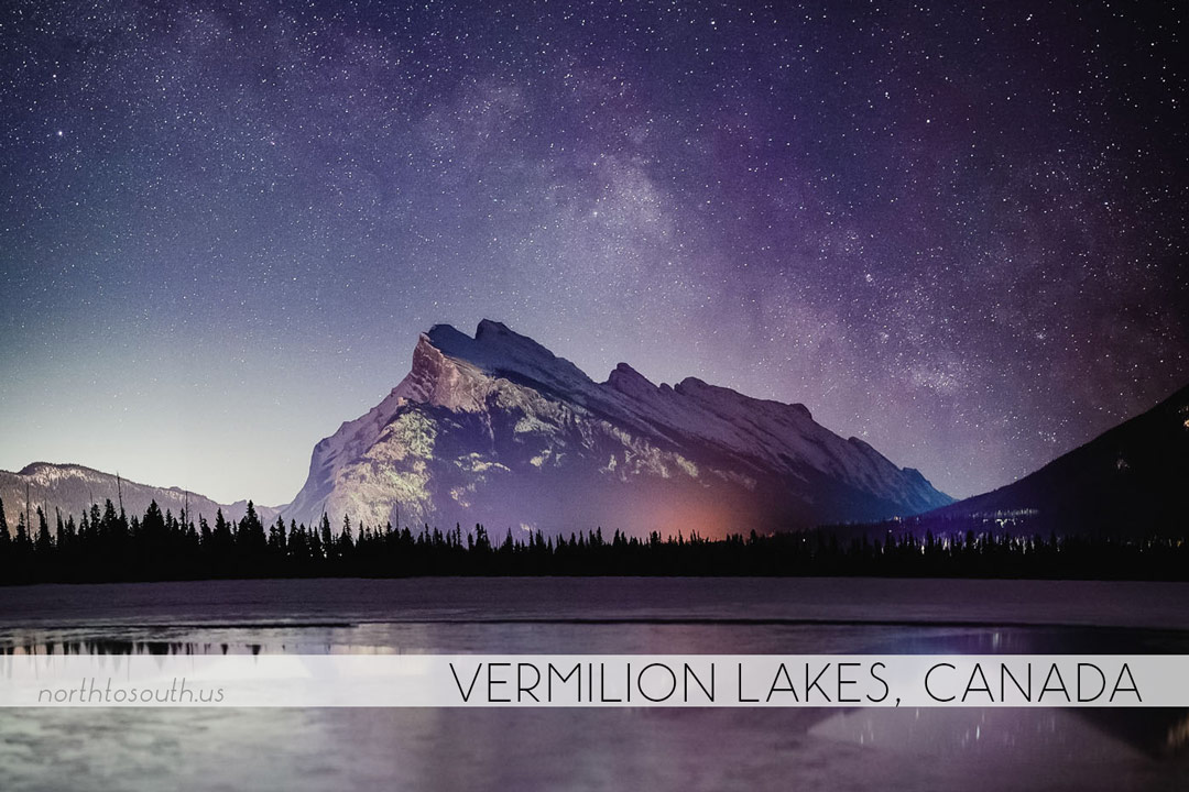 North to South's Year in Review 2019 | Vermillion Lakes, Banff, Canada