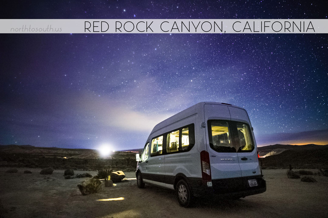 North to South's Year in Review 2019 | Camping under the stars at Red Rock Canyon, California