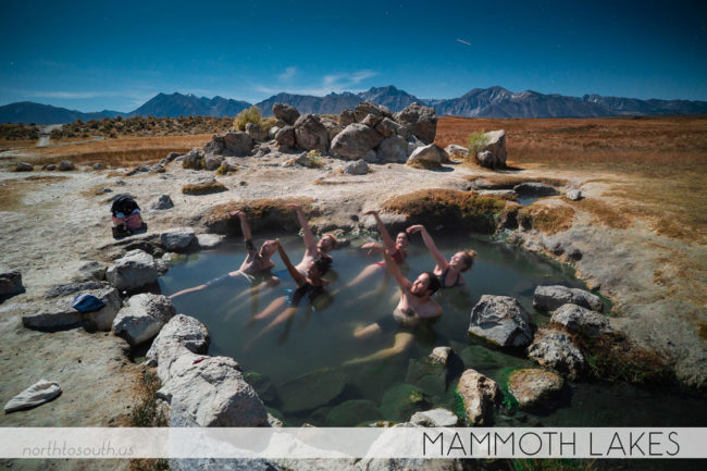 North to South's Year in Review 2019 | Hot Springs in Mammoth Lakes