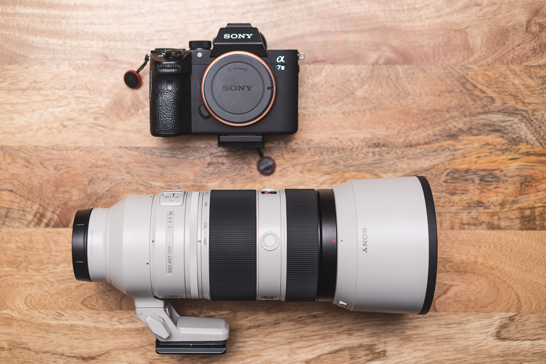 Sony a7III + FE 100-400mm f/4.5-5.6 GM OSS Lens